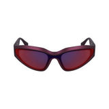 Karl Lagerfeld Red Injected Sunglasses