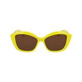 Karl Lagerfeld Yellow Injected Sunglasses