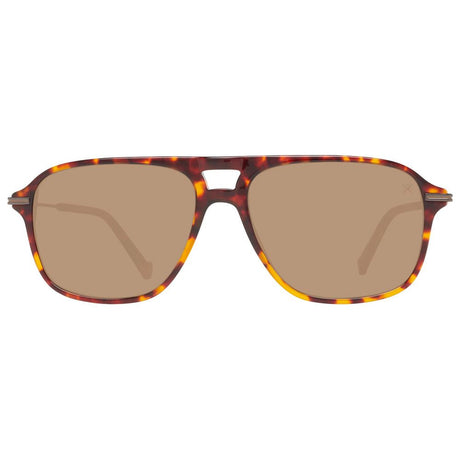 Hackett Brown Acetate Sunglasses