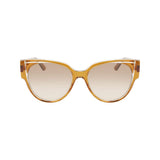 Karl Lagerfeld Brown Acetate Sunglasses