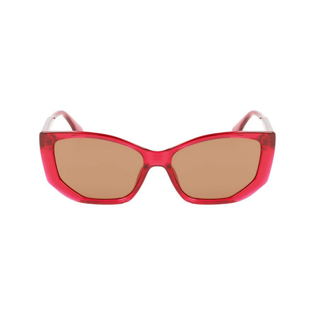 Karl Lagerfeld Red Injected Sunglasses