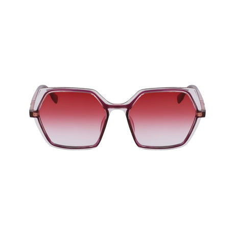 Karl Lagerfeld Red Injected Sunglasses