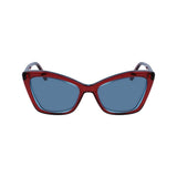 Karl Lagerfeld Red Acetate Sunglasses