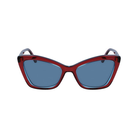 Karl Lagerfeld Red Acetate Sunglasses