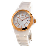 Lorus White Plastic Watch