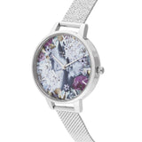 Olivia Burton Silver Steel Watch