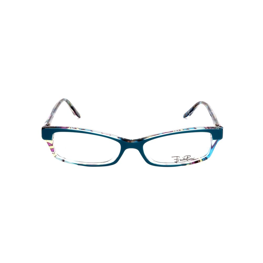 Emilio Pucci Blue Plastic Frames