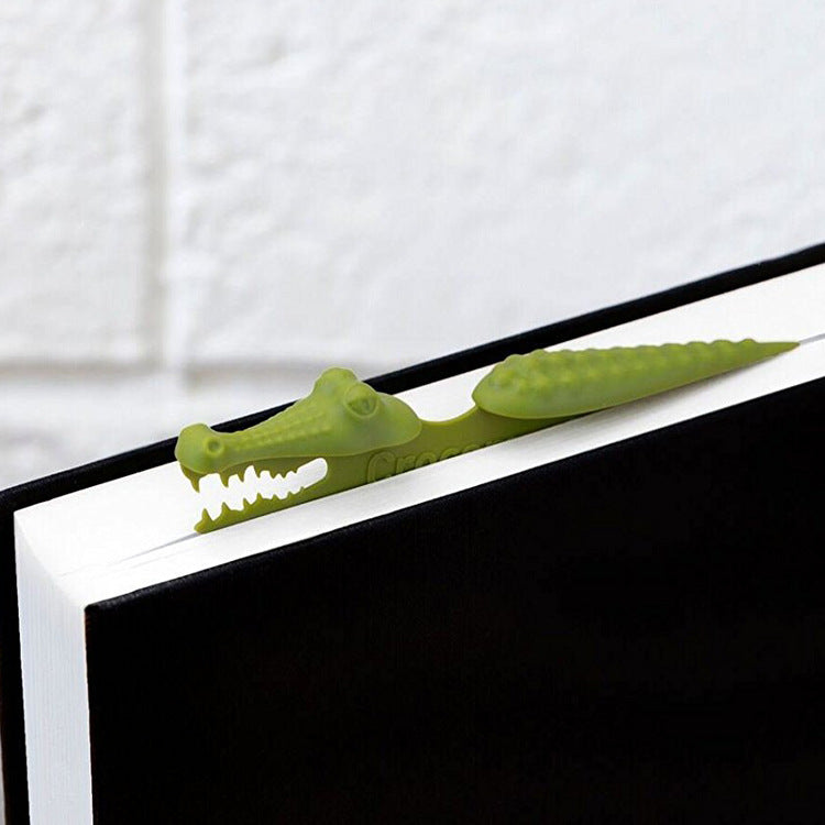 Cute Crocodile Bookmark - Creative Animal Stationery