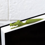 Cute Crocodile Bookmark - Creative Animal Stationery