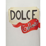 Dolce & Gabbana White Cotton Tops & T-Shirt