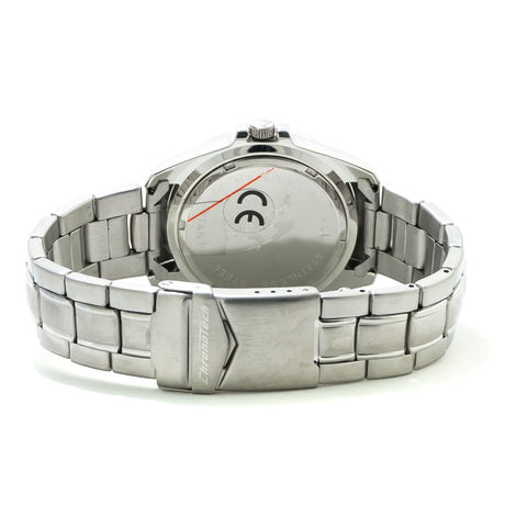 Chronotech Silver Steel Watch