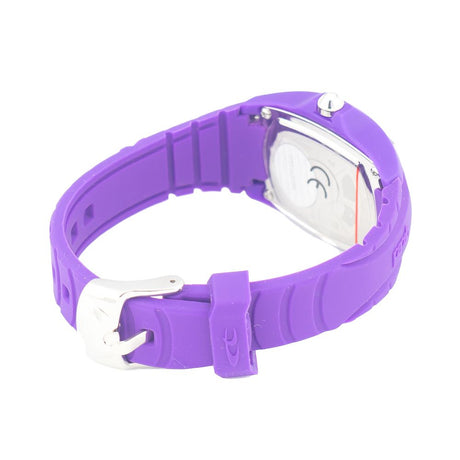 Chronotech Purple Rubber Watch