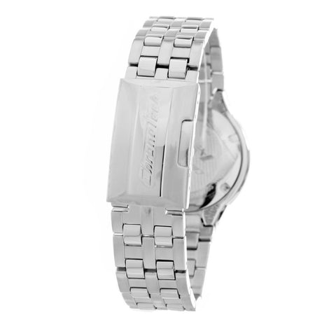 Chronotech Silver Steel Watch