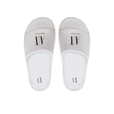 Armani Exchange White Polyethylene Sandal