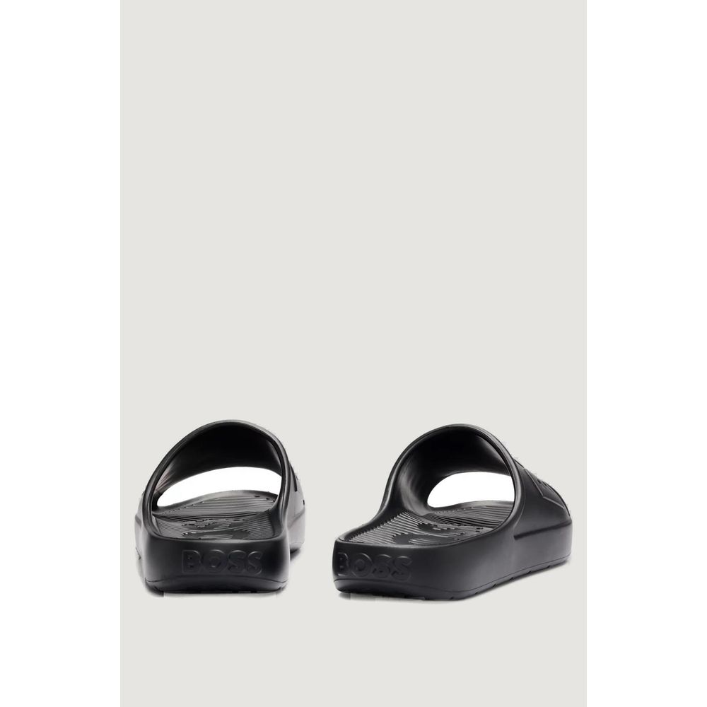 Hugo Boss Black Rubber Sandal