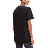 Guess Black Cotton Tops & T-Shirt