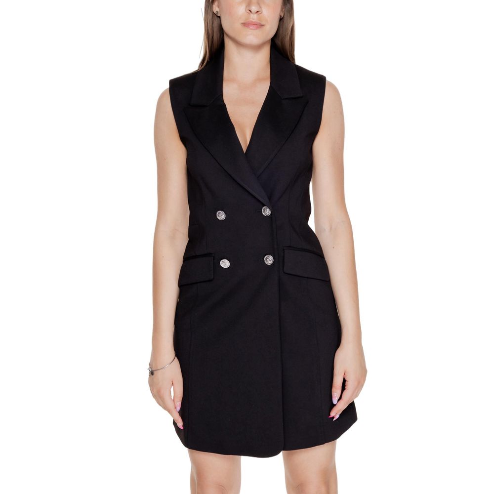 Guess Black Viscose Dress