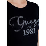 Guess Black Viscose Tops & T-Shirt