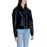 Calvin Klein Jeans Black Polyethylene Bomber