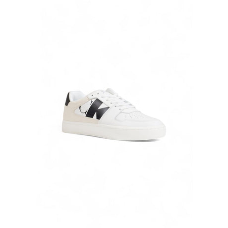 Calvin Klein Jeans Black And White Suede Sneaker