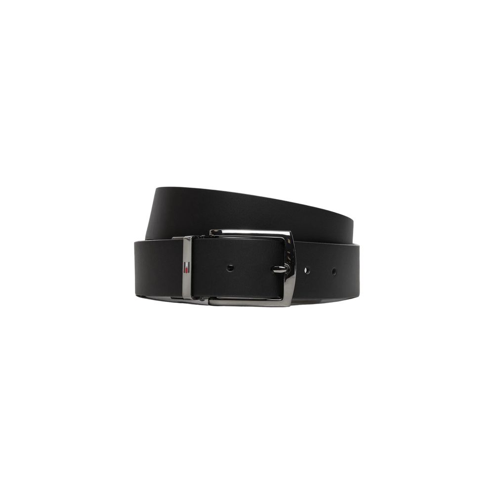 Tommy Hilfiger Black Leather Belt