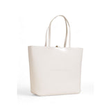 Tommy Hilfiger Cream Polyethylene Handbag