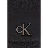 Calvin Klein Jeans Black Synthetic Leather Handbag