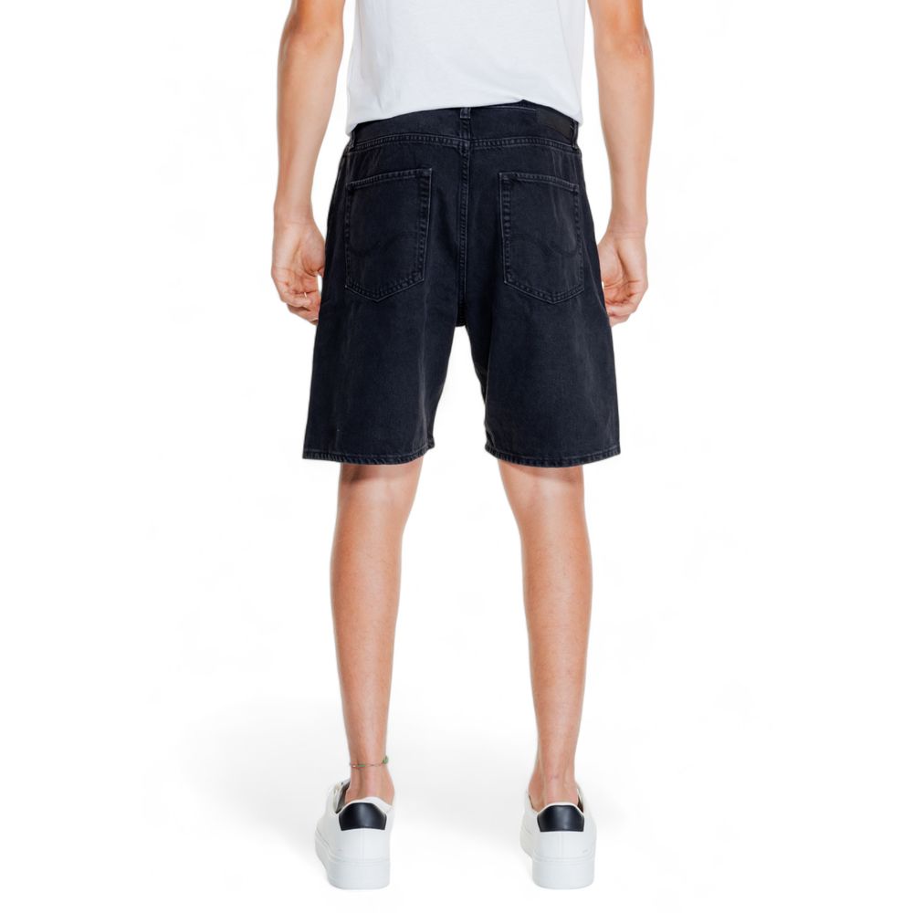 Jack Jones Black Cotton Short