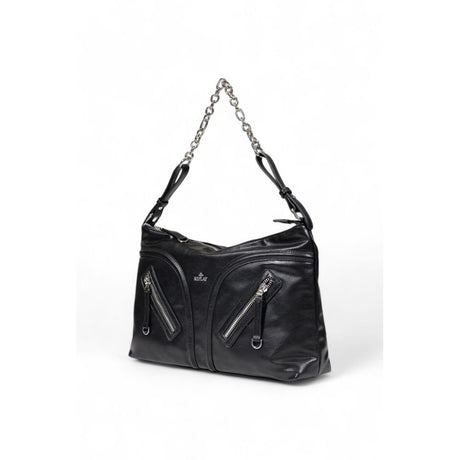 Replay Black Polyester Handbag