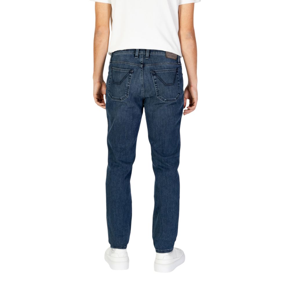 Jeckerson Blue Cotton Jeans & Pant