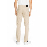 Gas Beige Cotton Jeans & Pant