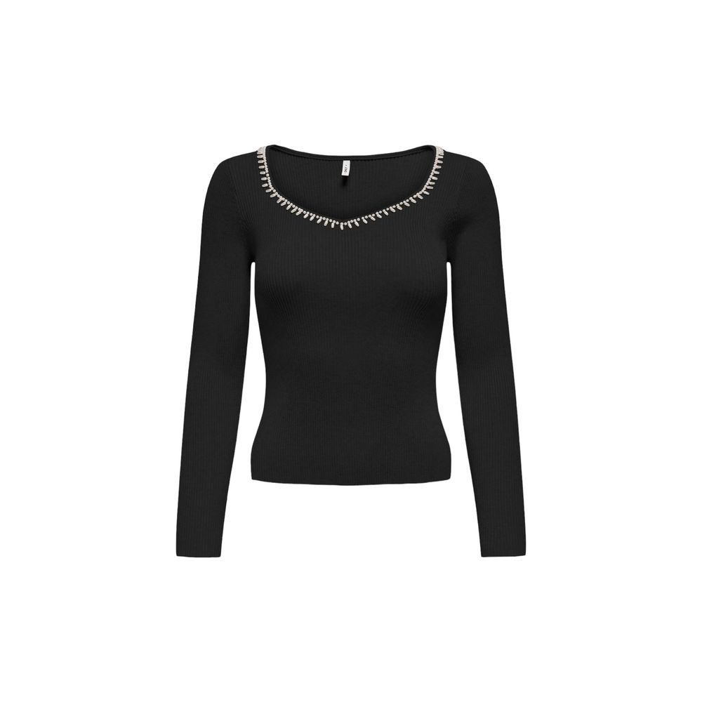 Only Black Viscose Sweater