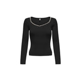 Only Black Viscose Sweater