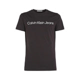 Calvin Klein Jeans Black Cotton T-Shirt