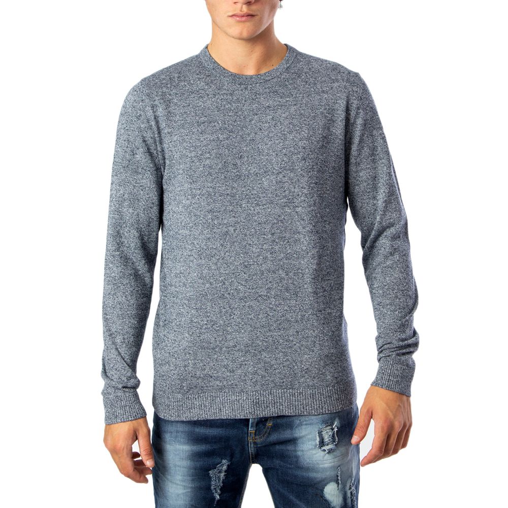 Jack Jones Blue Cotton T-Shirt