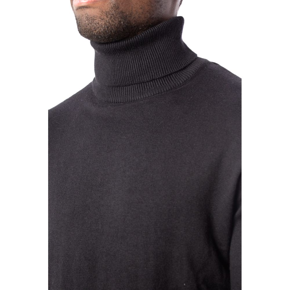 Jack Jones Black Cotton Sweater