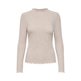 Only Beige Polyester Sweater