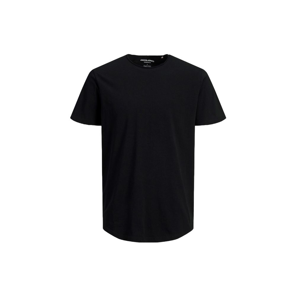 Jack Jones Black Organic Cotton T-Shirt