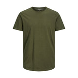 Jack Jones Green Organic Cotton T-Shirt