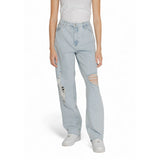 Calvin Klein Jeans Light Blue Cotton Jeans & Pant