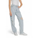 Calvin Klein Jeans Light Blue Cotton Jeans & Pant