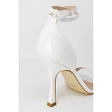 Guess White Polyester Pump