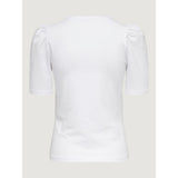 Only White Cotton Tops & T-Shirt