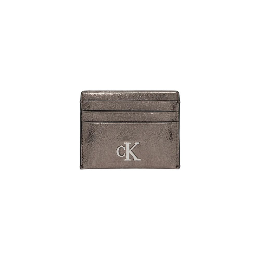 Calvin Klein Jeans Gray Polyethylene Wallet