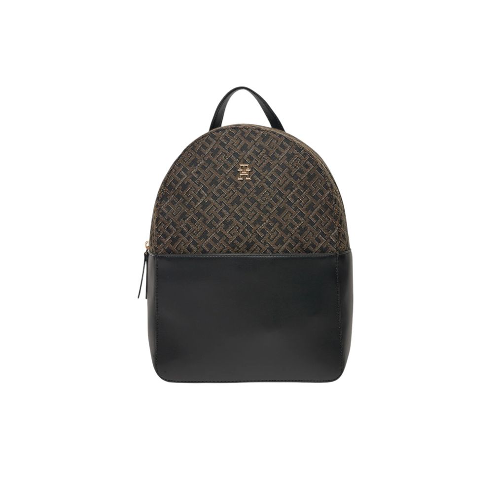 Tommy Hilfiger Black Polyethylene Backpack