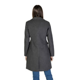 Only Gray Polyester Jackets & Coat