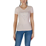 Guess Multicolor Cotton Tops & T-Shirt