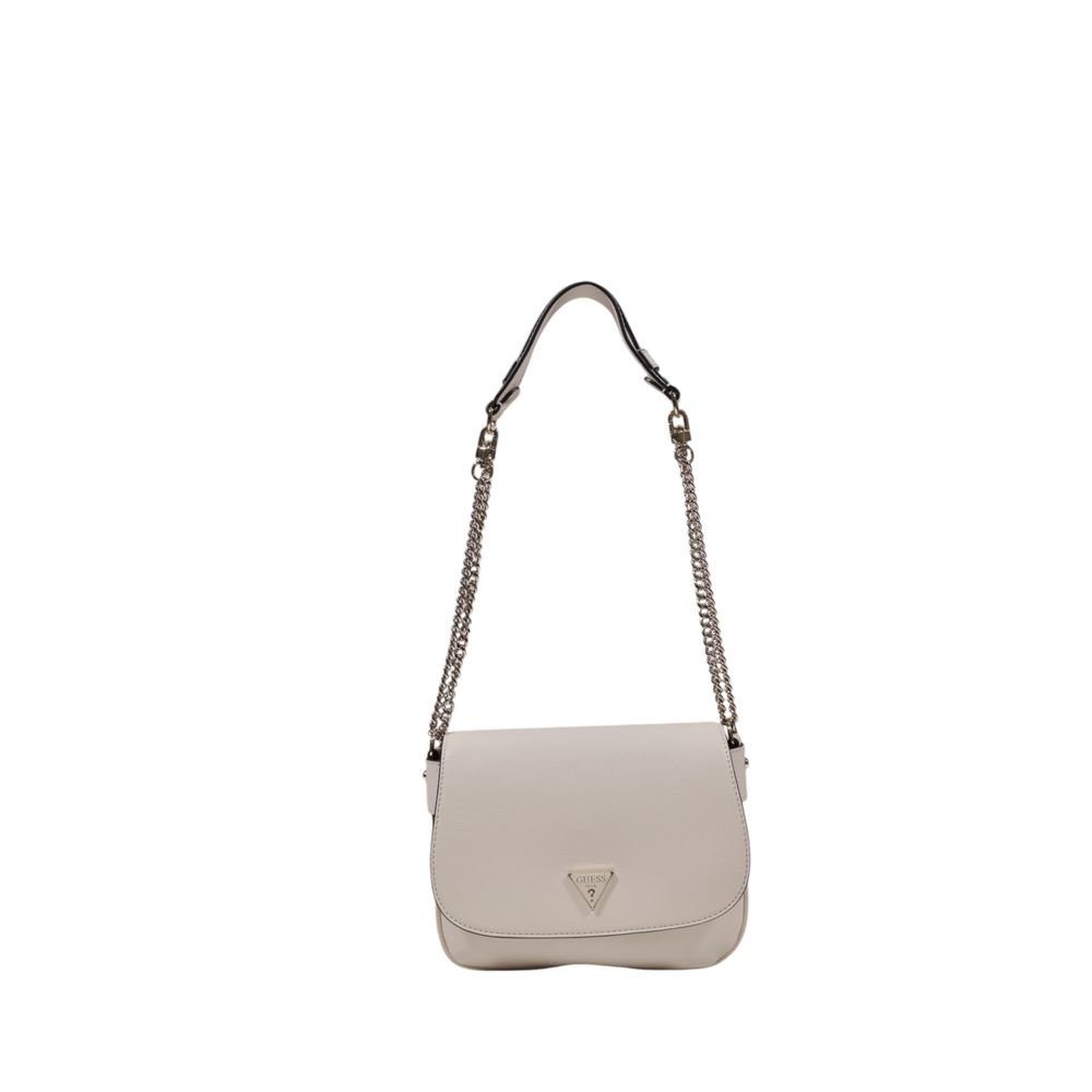 Guess Cream Polyethylene Handbag