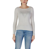 Guess White Viscose Tops & T-Shirt