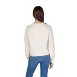 Only Cream Polyester Sweater